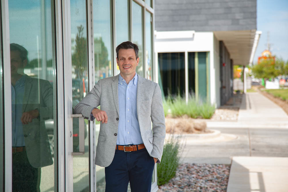 RETAIL REDESIGNED: R.B. Murray’s Ryan Murray says shopping centers that have been redeveloped, or new developments, have high occupancy rates. The Sagamore Hill Center at Sunshine Avenue and National Street is over 90% leased.